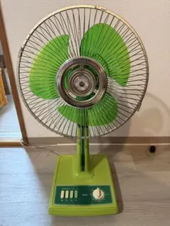 昭和レトロ】NEC neo cool 扇風機 グリーン 当時物 - メルカリ