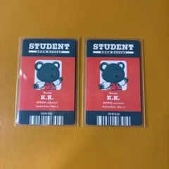 3SKMcollege 魁星 さんくま K.K. ランダム学生証風カード セット