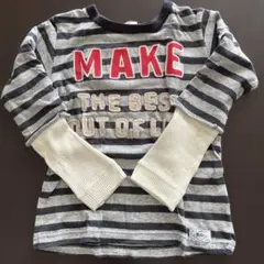 F.O.KIDS ストライプ 長袖カットソー 130