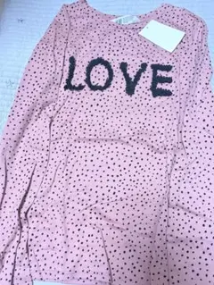 新品タグ付 H&M 長袖カットソー 130-140