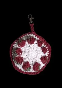 ハンドメイド　ミニポーチ
