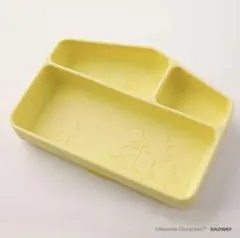 ムーミン　シリコンプレート　イエロー　離乳食　食器