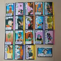 バンダイ ドラゴンボールZ カードダス 本弾 6枚セット キラ 1989