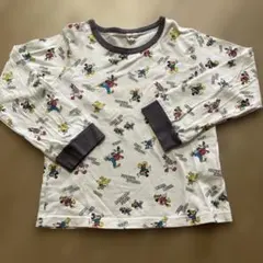 Samansa Mos2 Lagom ディズニー長袖Tシャツ　130