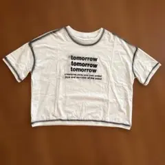ラストお値下げ！！ OTONA ロゴプリント 半袖Tシャツ ダメージ風