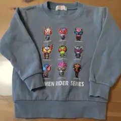 BANDAI APPAREL 仮面ライダー トレーナー 110