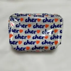 cher ポーチ ハート柄
