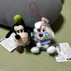 むにゃすやマスコット　グーフィ　不思議の国の白うさぎ