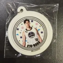 Bリーグ　2025-26オールスター限定　ラバーキーホルダー 馬場雄大選手