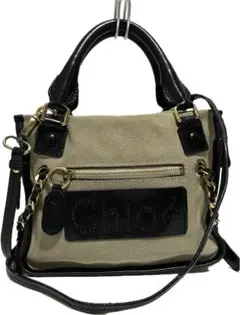 Chloe クロエ ハーレー キャンバス×レザー トートバッグ 楽天市場】chloe(クロエ) ハーレー トートバッグ 黒 ブラック