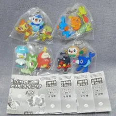 ポケモン 旅立ちの3匹 アクリルスイング 4個セット