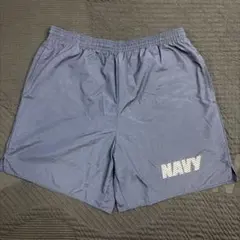 実物 USA製 米軍 U.S.NAVY フィジカル トレーニングショーツ　Lのサムネイル