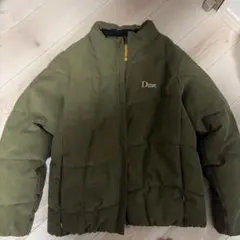 Dime オリーブ ダウンコーデュロイジャケット