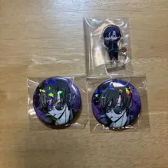 桃源暗鬼　朽森　缶バッジ　チビキャラブロック 桃源暗鬼 チビキャラブロック 缶バッジ 朽森紫苑 - メルカリ