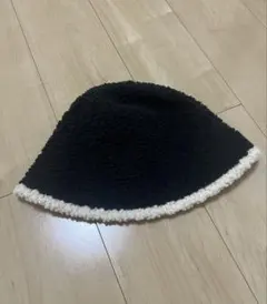 手編みバケットハット