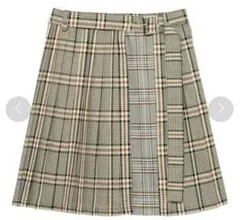 CANDY STRIPPER CHECK×CHECK PLEATS スカートのサムネイル