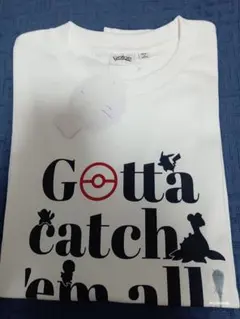 新品未使用　ジーユー　ポケモンＴシャツ　ホワイト　XLサイズ