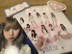 ME:I / MUSE 通常盤 トレカ,ロゴステッカー付 CD未再生