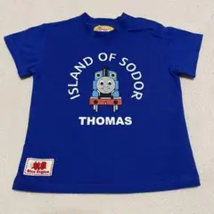 きかんしゃトーマス 半袖Tシャツ ブルー 95cm