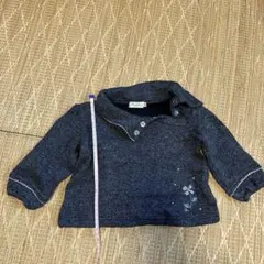 ダークグレー 長袖トレーナー