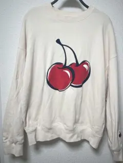 KIRSH チェリー プリント トレーナー サイズ1