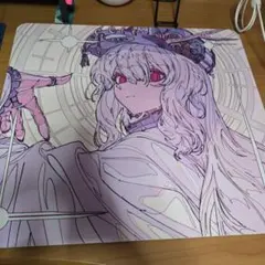 クリスタルスノー 樹脂大型マウスパッド 45cm×40cm