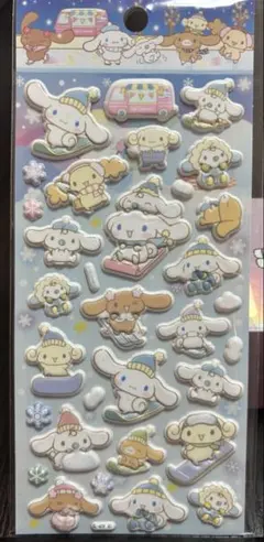 【正規品】サンリオ　シナモン　シフォン　ボンボンドロップシール　マシュマロシール