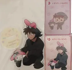 ③　忍たま乱太郎 アクリルスタンド 土井半助　マイメロ　サンリオ 忍たま乱太郎 サンリオAMOCAFE アクスタ 土井半助 マイメロディ