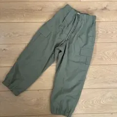 GLOBAL WORK カーゴパンツ 120cm カーキのサムネイル
