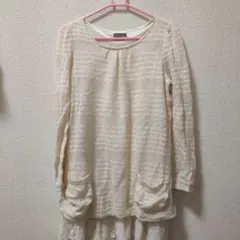 ニットチュニック Lサイズのサムネイル
