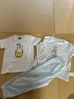 ミッフィー Tシャツと水色パンツセット 1