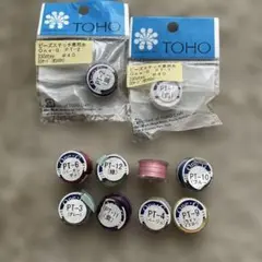 TOHO ビーズステッチ専用糸 10色セット