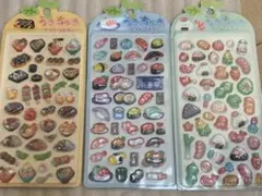 食べ物シール3シートセット