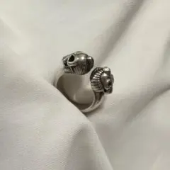 かすう工房カエルモチーフ シルバーリング - メルカリ