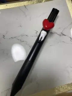 歯ボールペン ハートモチーフのサムネイル