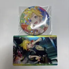 プロセカ 鏡音レン 缶バッジ、カードセット