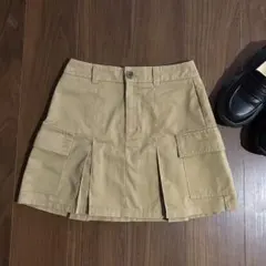 GU ローウエストカーゴミニスカート M
