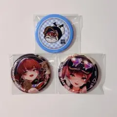 ホロライブ　宝鐘マリン オンリー缶バッジ　Art Selection ホロ寿司