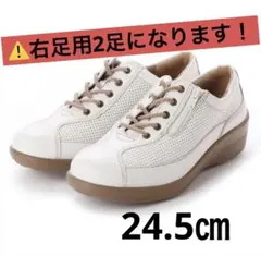 訳あり　 ACHILLES SORBO カジュアルスニーカー 白右足用2足