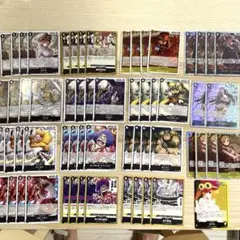 黒黄コアラ　ワンピースカード　まとめ売り　革命軍　師弟の絆
