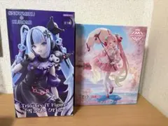 桜ミク & 雪ミククロミ フィギュアセット