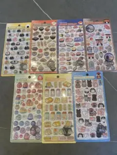 和柄 ボンボンドロップシール 第一弾 第二弾7種