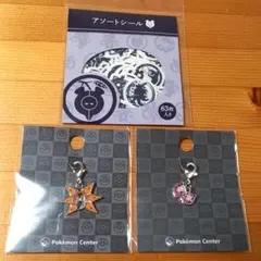 ポケットモンスター　メタルチャーム　シール　テツノドグガ　モモワロウ　他