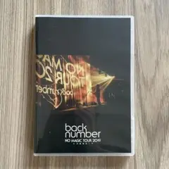 back number NO MAGIC TOUR 2019 DVD