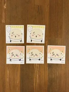 ちいかわ シールコレクション 5枚セット ラッコ