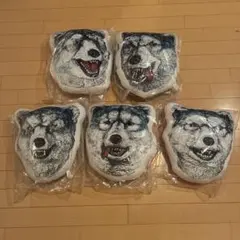 フェイスクッション　コンプ　マンウィズ　一番くじ　MWAM C D E F G 一番くじ MAN WITH A MISSION 15th ANNIVERSARY | 一番くじONLINE
