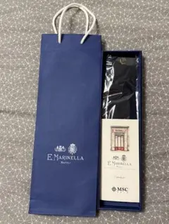 最終値下未使用E Marinella 最高級シルクタイ ネイビー 小花柄ネイビー 最終値下未使用E Marinella 最高級シルクタイ ネイビー 小花柄