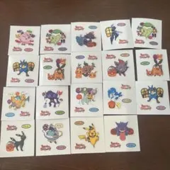 ポケモンパンシール 19枚セット ハロウィン