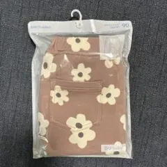 【新品未使用】GU サマナルパンツ　花柄　90