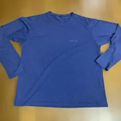 モンベル WIC. ネイビー 長袖 Tシャツ XLのサムネイル